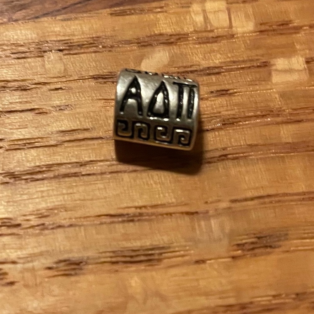 European bead sorority alpha delta pi Sterling Silver